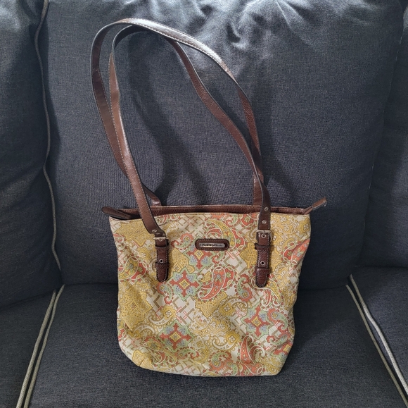 Jaclyn Smith Handbags - Jaclyne Smith Paisley Shoulder Bag